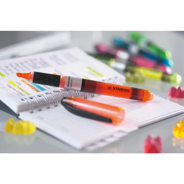 Tekstmarker STABILO Navigator blå