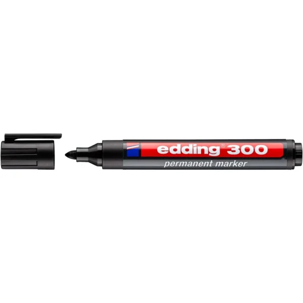 Merkepenn EDDING 300 rund sort