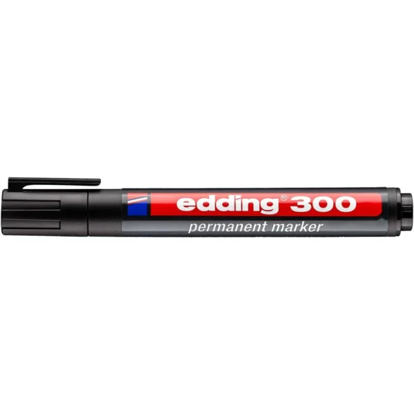 Merkepenn EDDING 300 rund sort