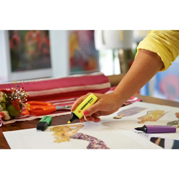 Tekstmarker STABILO Boss lilla