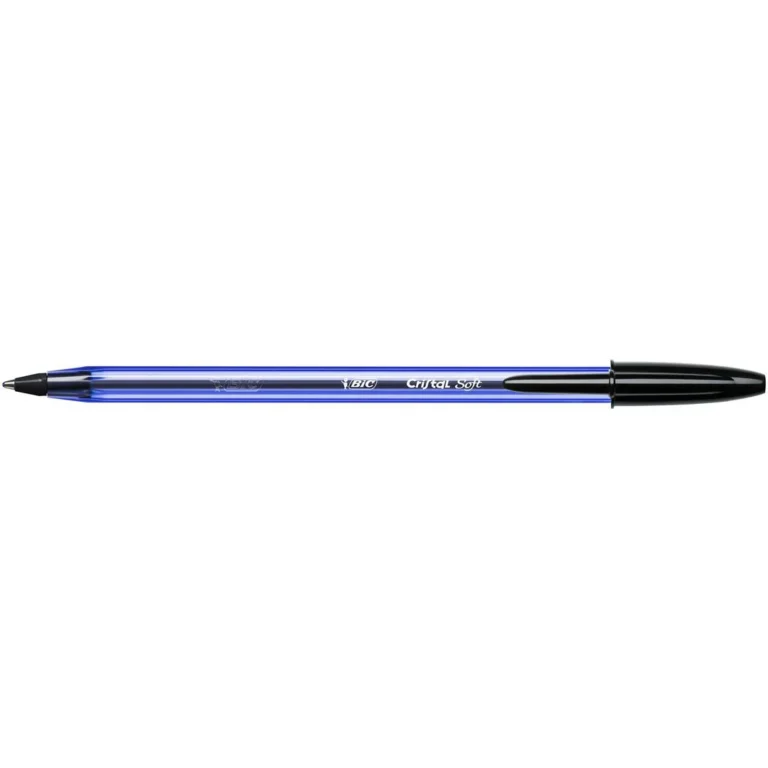 Kulepenn BIC Cristal Soft sort - Bilde 4