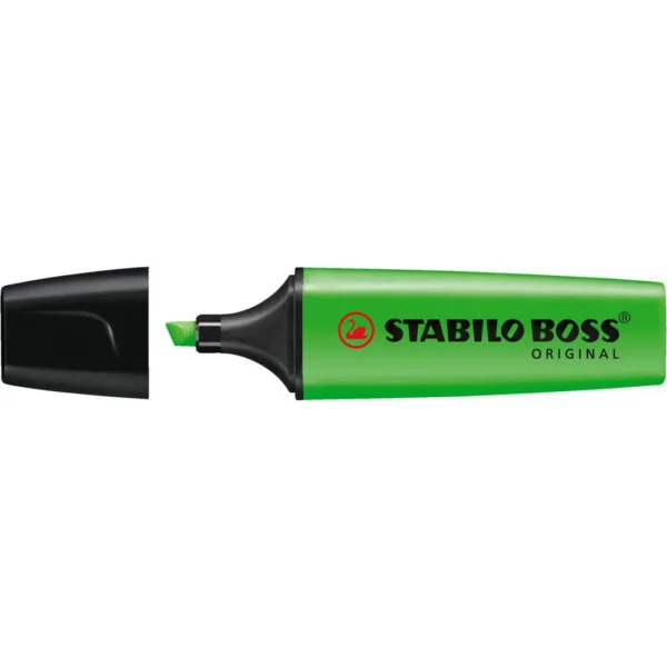 Tekstmarker STABILO Boss grønn