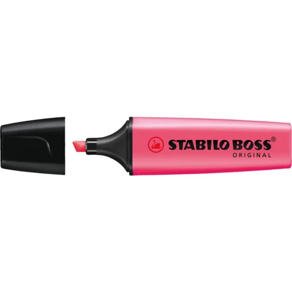Tekstmarker STABILO Boss rosa