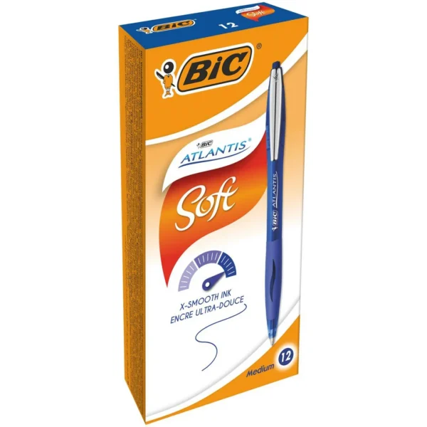 Kulepenn BIC Atlantis 1,0 blå