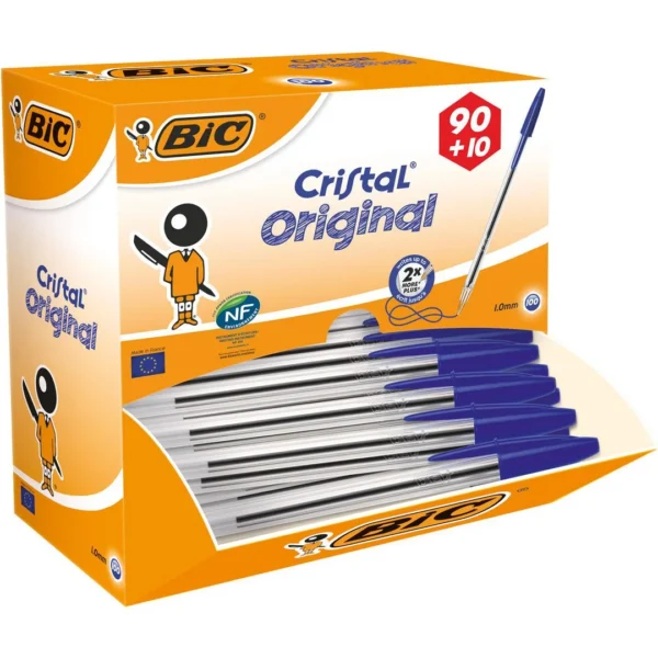 Kulepenn BIC Cristal M blå (100)