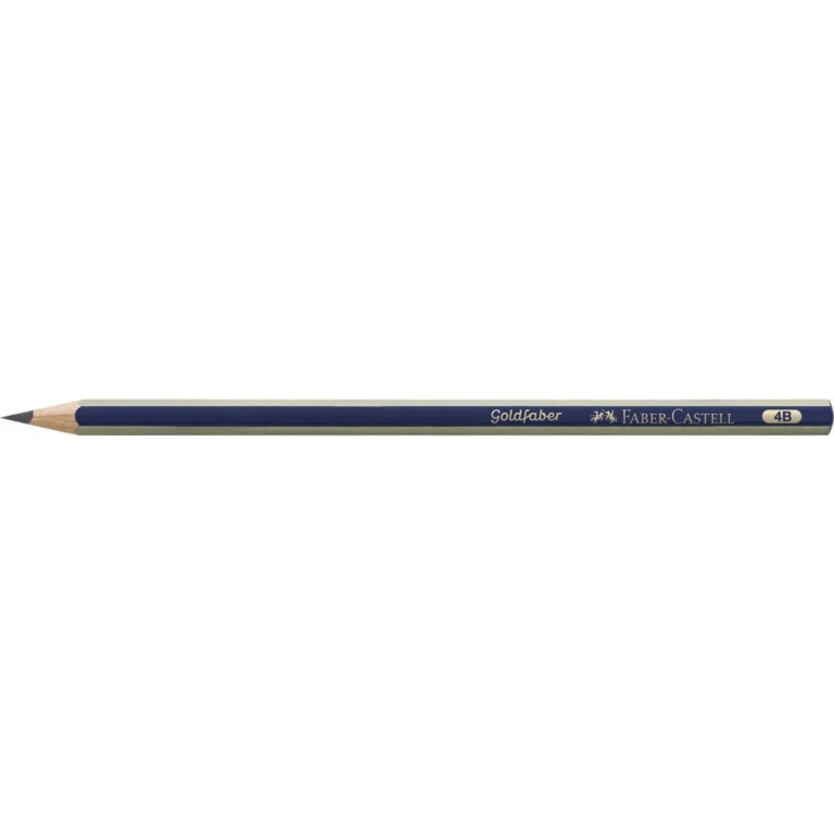Blyant FABER-CASTELL Gold 1221 4B - Bilde 2