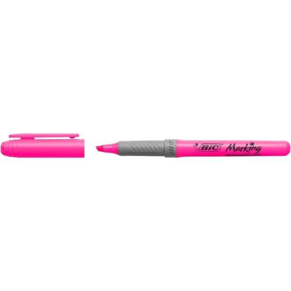 Tekstmarker BIC Highlighter Grip rosa
