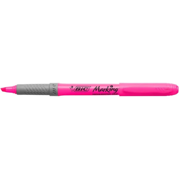 Tekstmarker BIC Highlighter Grip rosa