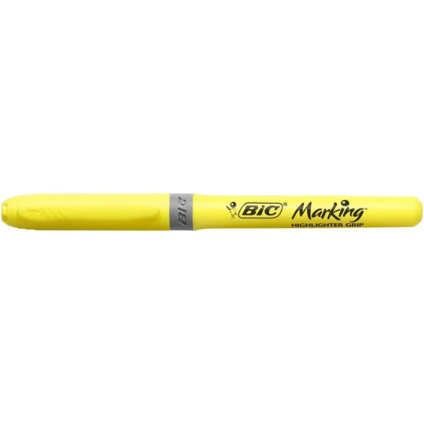 Tekstmarker BIC Grip gul