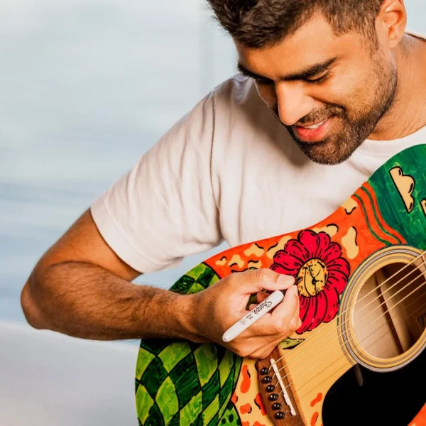 Merkepenn SHARPIE F blå