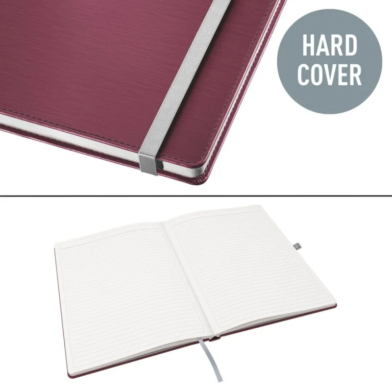 Notatbok LEITZ style A5 linjer rød - Bilde 3