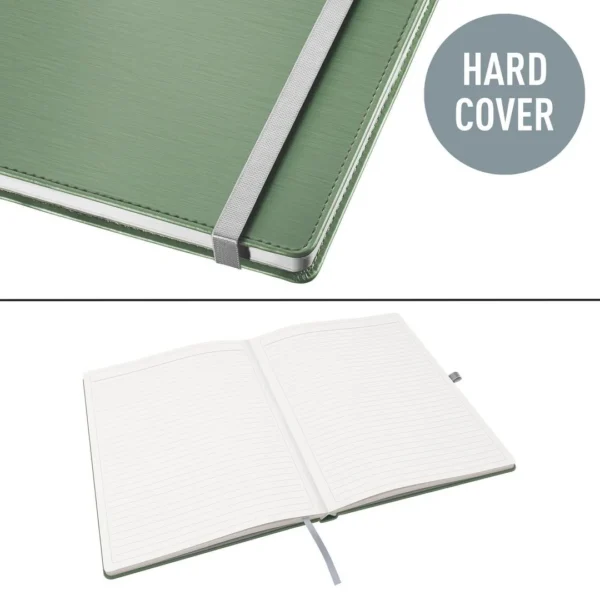 Notatbok LEITZ style A5 linjer grønn