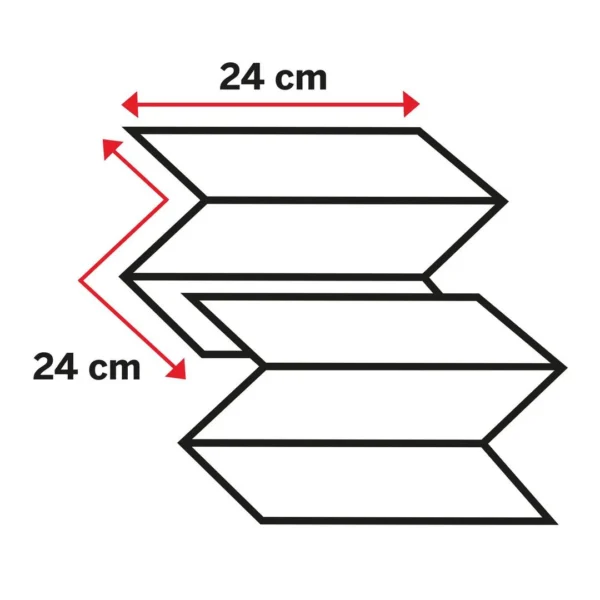 Tørkeark KATRIN Plus 24x24 2L (2400)