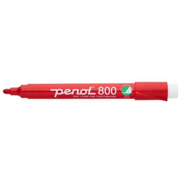 Whiteboardpenn PENOL 800 ECO rund rød