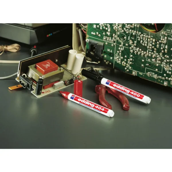 Merkepenn EDDING 404 rund rød