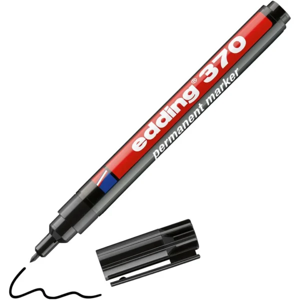 Merkepenn EDDING 370 rund sort