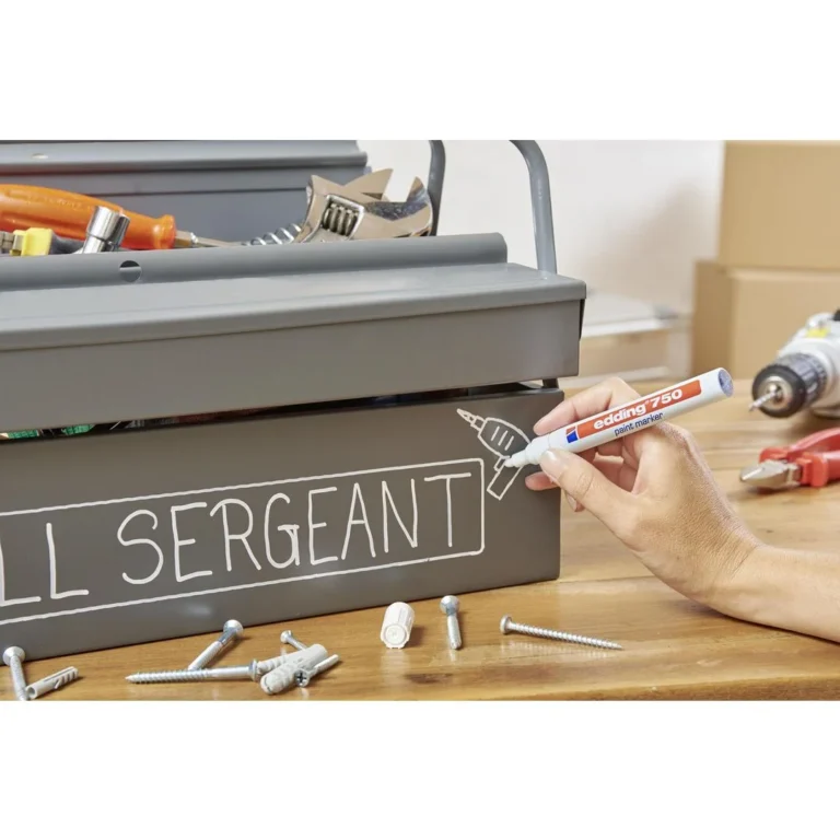 Paintmarker EDDING 750 sølv - Bilde 5