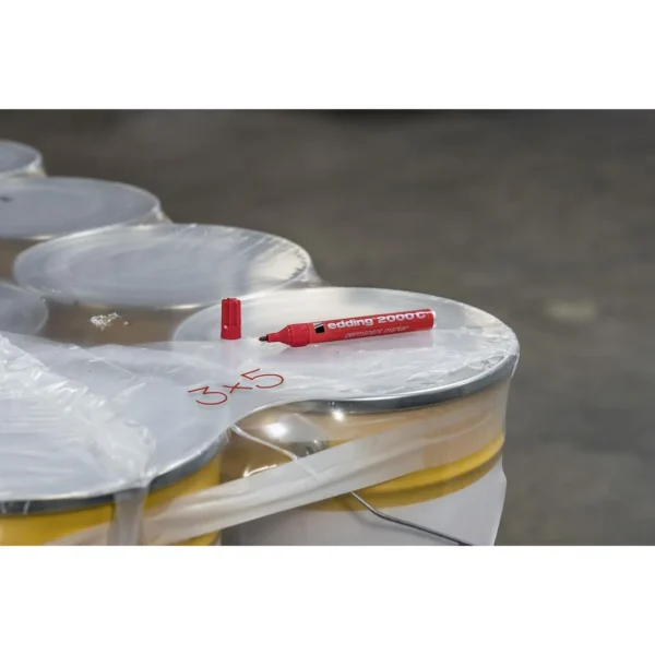 Merkepenn EDDING 2000 rund rød