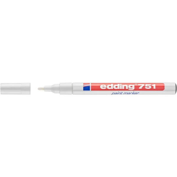 Paintmarker EDDING 751 hvit