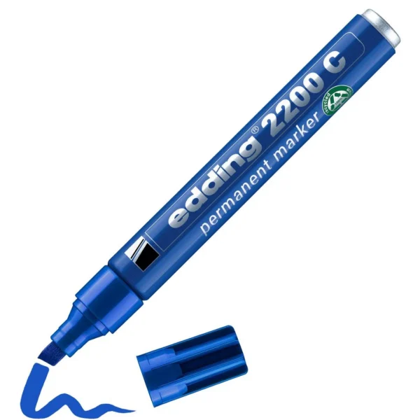 Merkepenn EDDING 2200 skrå blå