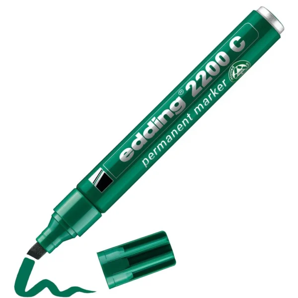 Merkepenn EDDING 2200 skrå grønn