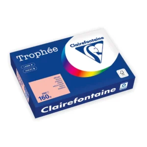 Kopipapir TROPHEE A4 160g fersken (250)