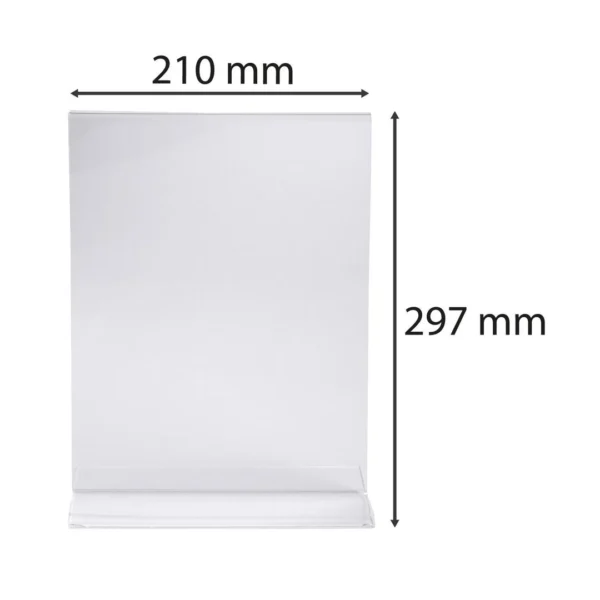 Menyholder EXACOMPTA rett klar A4