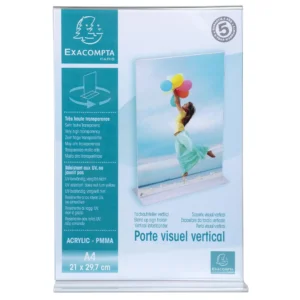 Menyholder EXACOMPTA rett klar A4