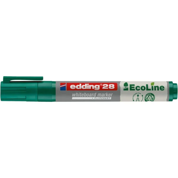 Whiteboardpenn EDDING 28 EcoLine grønn