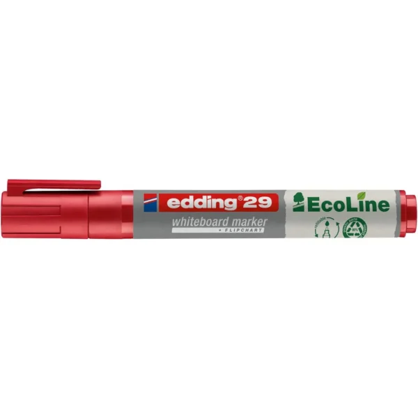 Whiteboardpenn EDDING 29 EcoLine rød