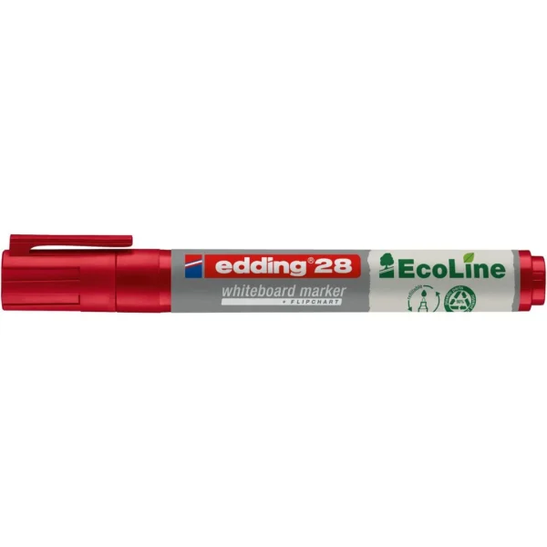Whiteboardpenn EDDING 28 EcoLine rød