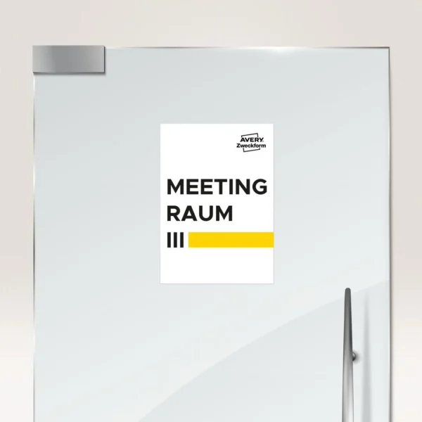 Etikett AVERY Ultragrip 210x297mm (100)