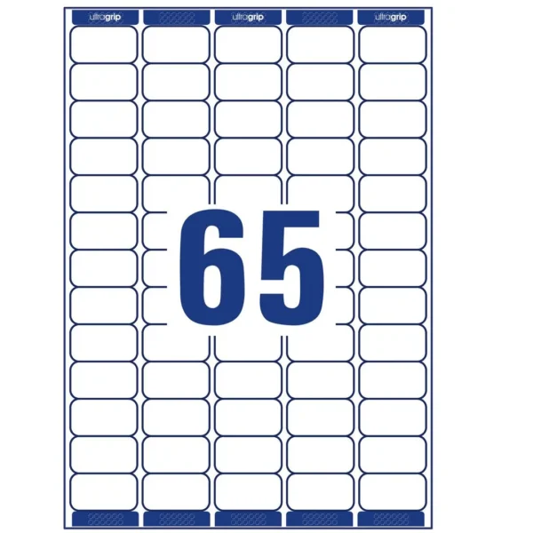 Etikett AVERY mini laser 38,1x21,2(1625)