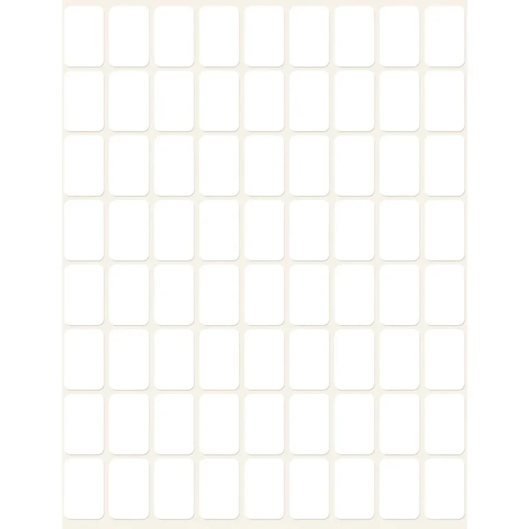 Etikett AVERY manuell 12x18mm hvit(1800) - Bilde 2