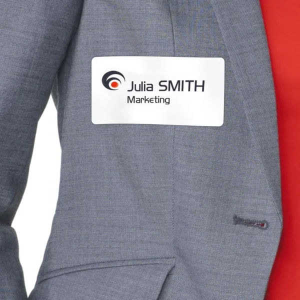 Etikett AVERY navneskilt 80x50mm (200)