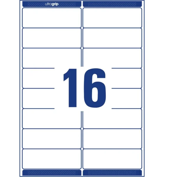 Etikett AVERY laser 99,1x33,9mm (1600)