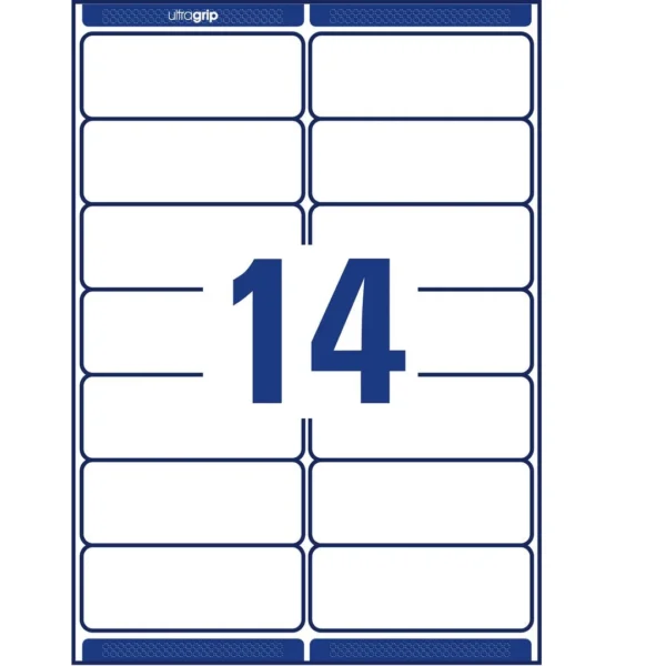 Etikett AVERY laser 99,1x38,1mm (1400)