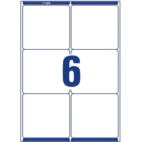 Etikett AVERY laser 99,1x93,1mm (600)