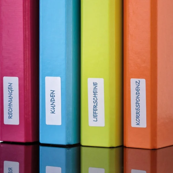 Etikett AVERY manuell 19x50mm hvit (486)