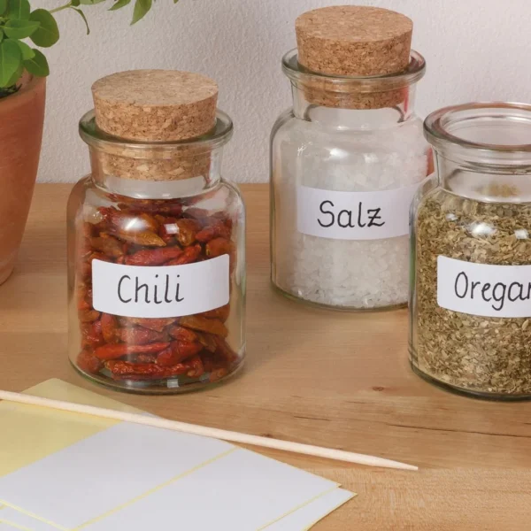 Etikett AVERY manuell 19x50mm hvit (486)