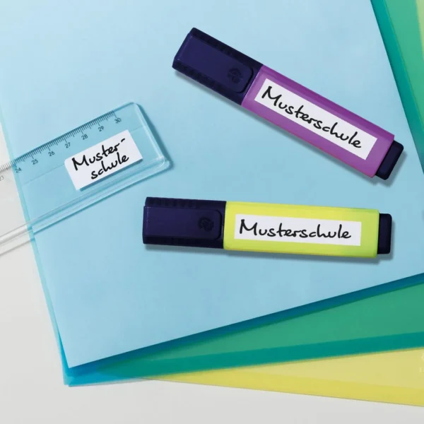 Etikett AVERY manuell 18x12mm hvit (216)