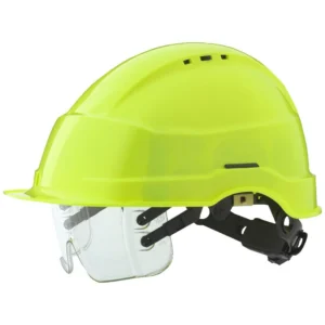 Vernehjelm IRIS II HiVis m/visir gul