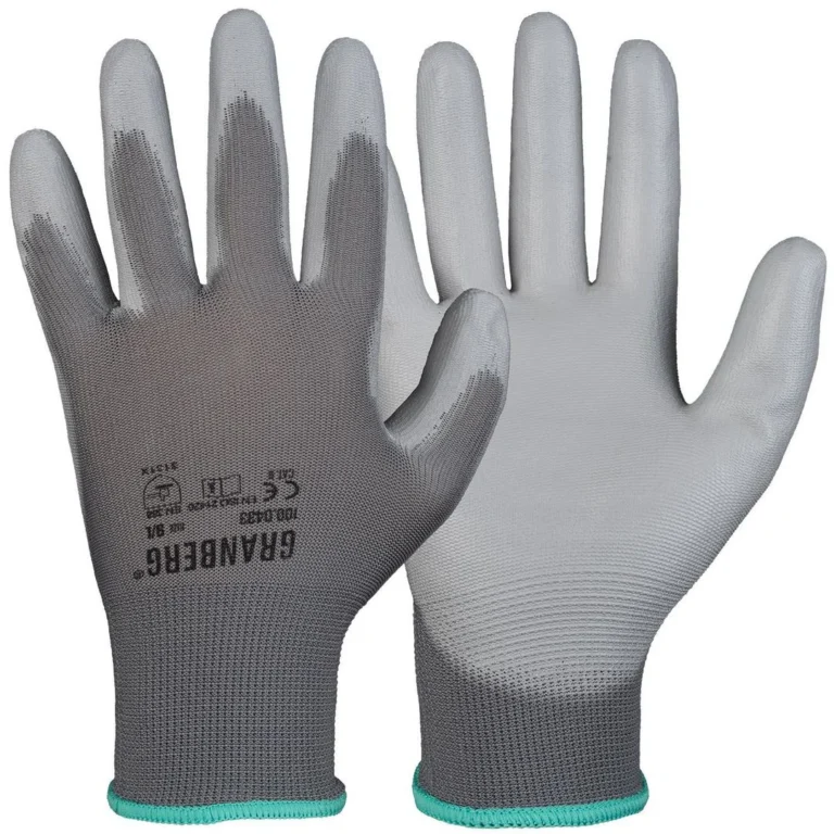 Hanske GRANBERG montering PU 10 grå