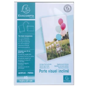 Menyholder EXACOMPTA skrå klar A5