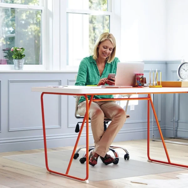 Stolunderlag FLOORTEX 90x120cm PVC HF