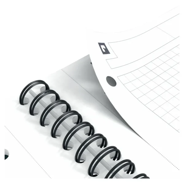 Notatbok OXFORD Int. A4+ ruter p blå