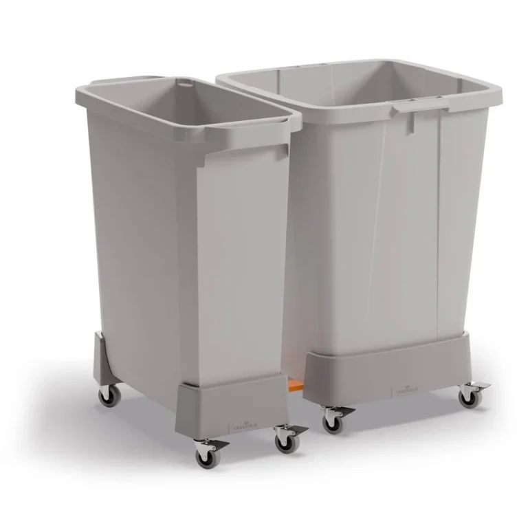 Vogn DURABIN for 90L avfallsbeholder grå - Bilde 6