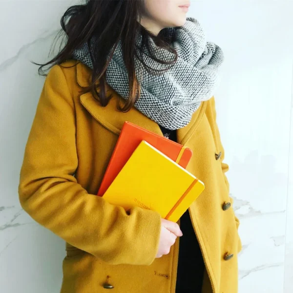 Notatbok RHODIA A5 gul