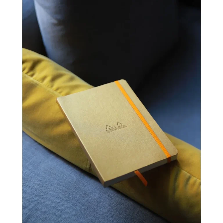 Notatbok RHODIA A5 gull - Bilde 3