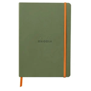Notatbok RHODIA A5 grønn